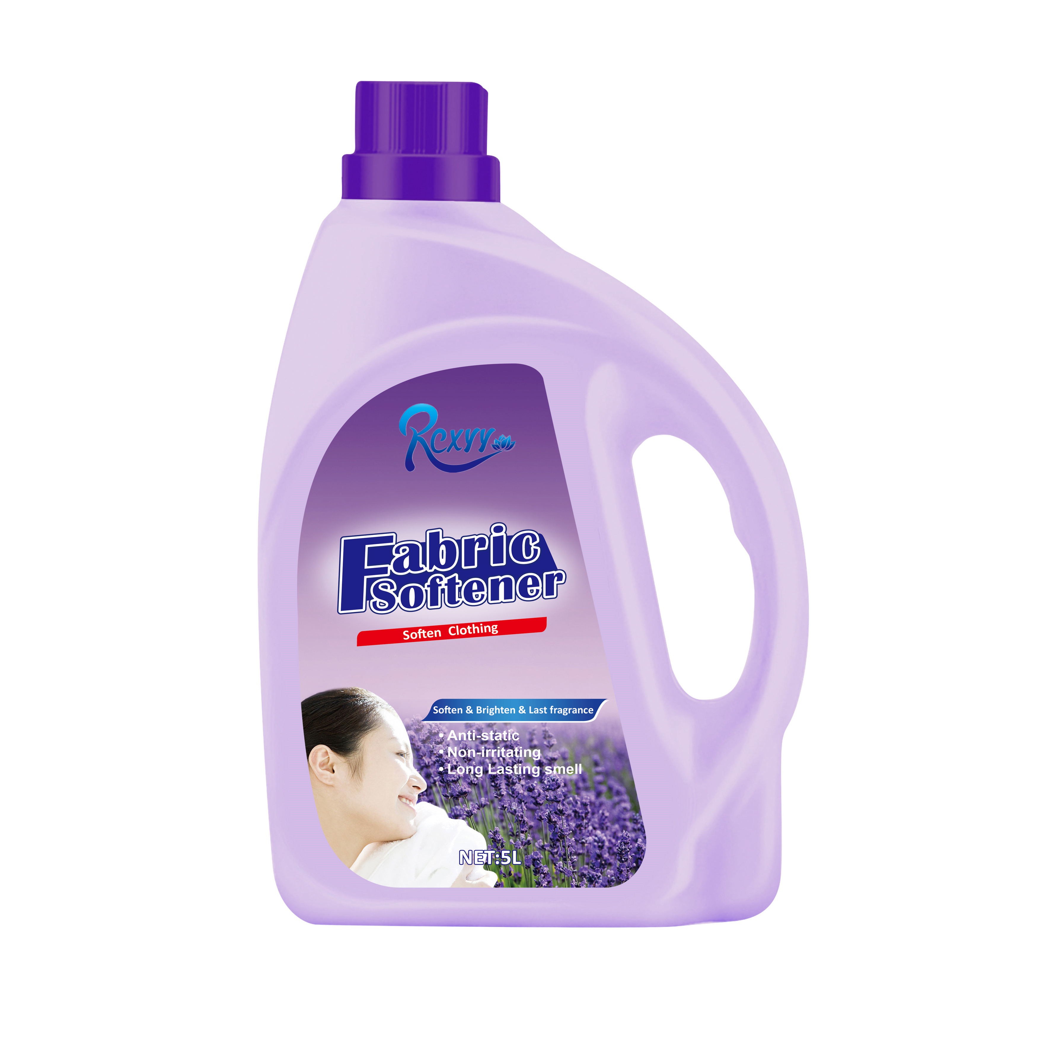 OEM Fabric Softener Conditioner Washing Clothes Liquid 5L Fabric Softener Laundry Detergent High Quality Lavender Fragrance