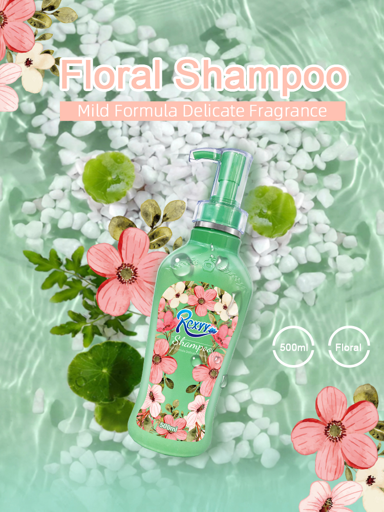 Factory OEM Good Quality Rich Bubble Nice Fragrance Scalp Care Hair Shampoo 500ml