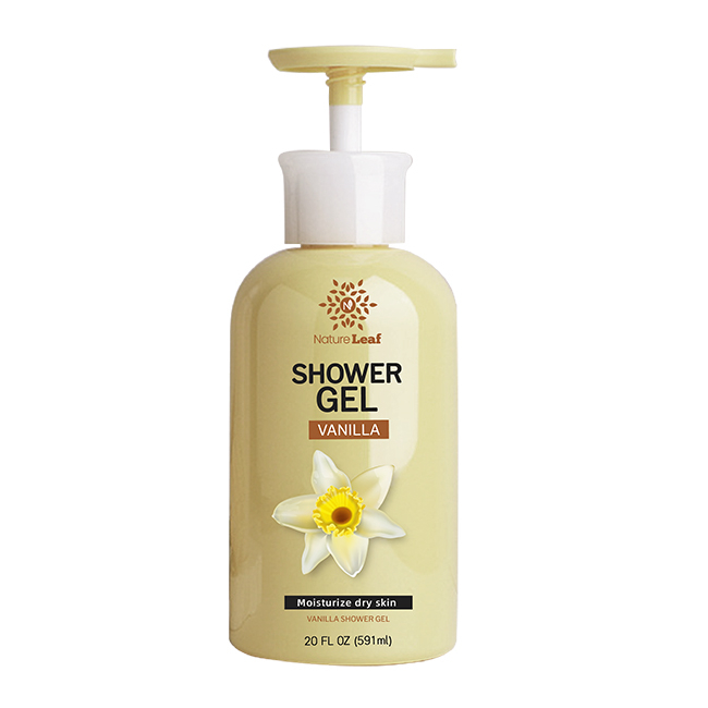  Factory new arrival vanilla fragrance shower gel