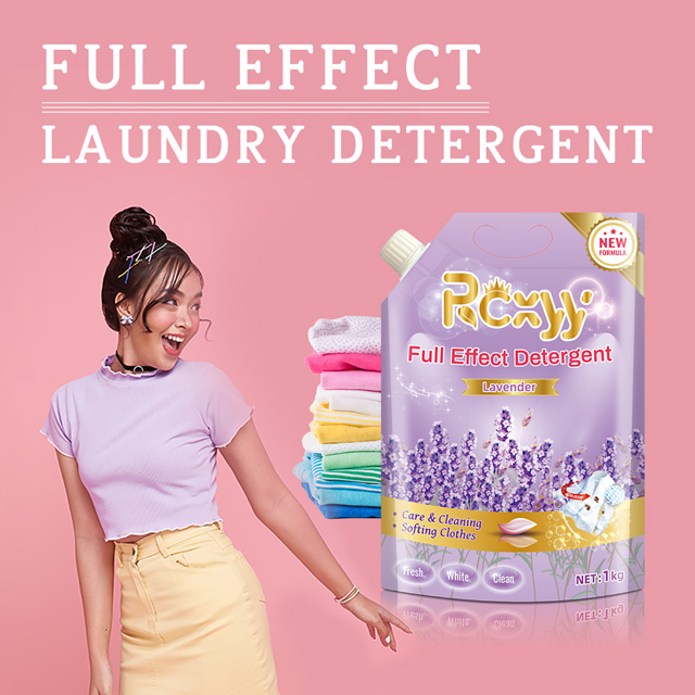 1KG Full Effect Laundry Detergent Deeply Cleaning Full Care Clothes Strong Decontamination Liquid Cleaner