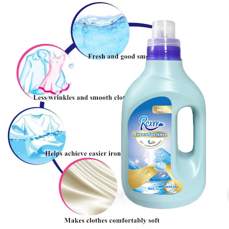 Factory New Upgrade Private Label Laundry Detergent Strong Fragrance 1L Fabric Softener