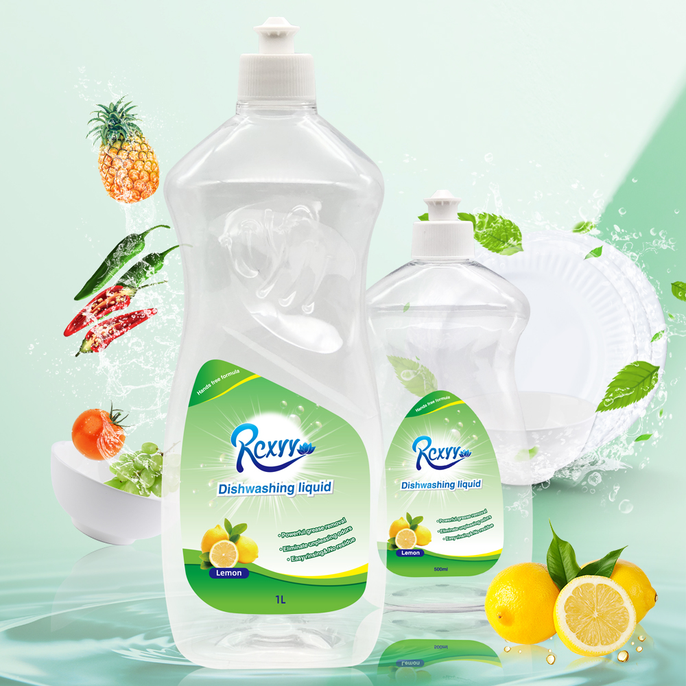 RiCheng 500ml Dishwash Liquid Fruit Cleaning For Household Kitchen 