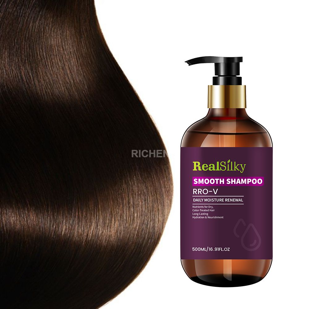 500ML Anti-Dandruff Silky Shampoo ZPT Pro-Vitamin B5 Sulfate-Free Scalp Care for All Hair Types Plant Protein