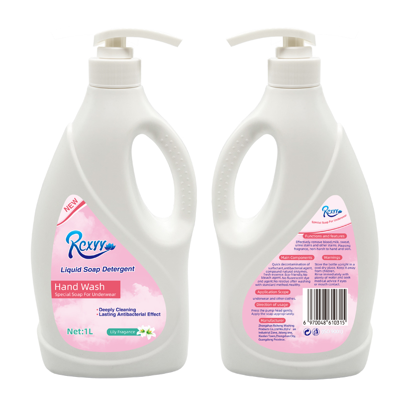  OEM 600ml Deeply Cleaning Ladies Underwear Clothes Cleaning Liquid Soap laundry Detergent