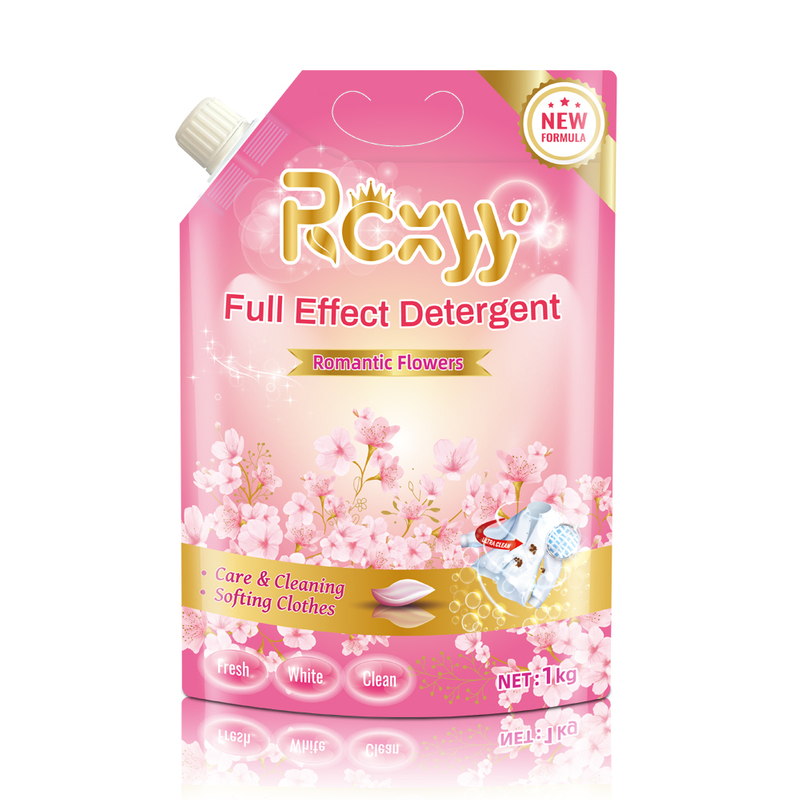 Factory OEM Cleaning 1KG Laundry Detergent Liquid Product For Household