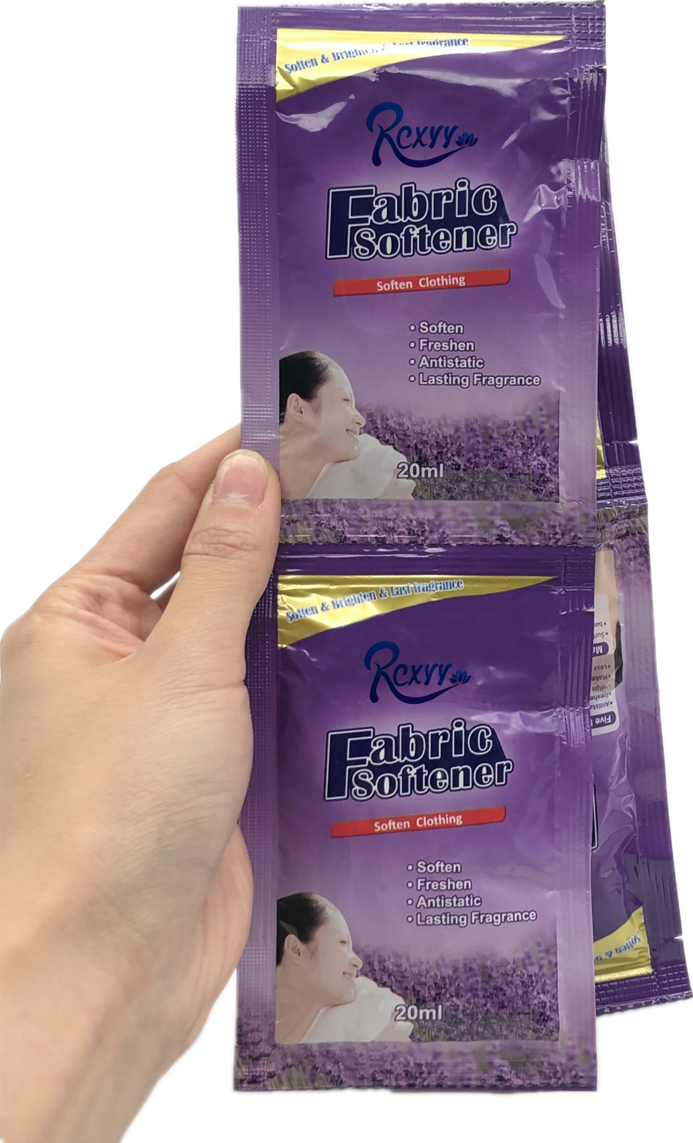Factory Lavender Sachet Fabric Softener 20ml Bag Packing Good Quality Cleaning For Household Laundry
