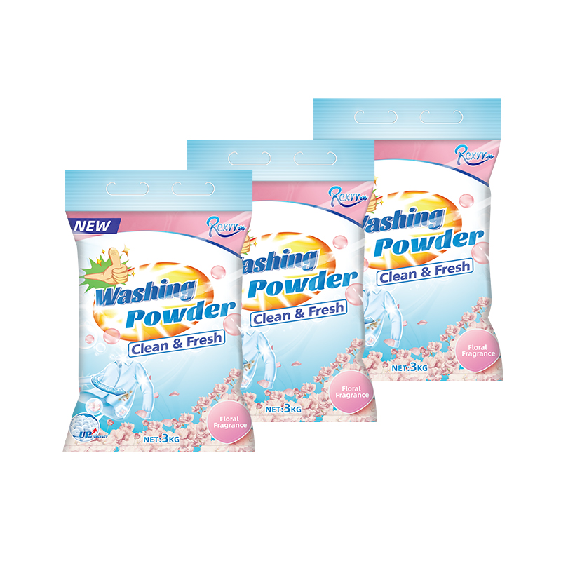 Factory Supplier Wholesale Bulk 1kg 3KG Eco-friendly High Quality Clothes Laundry Detergent Washing Powder for Household