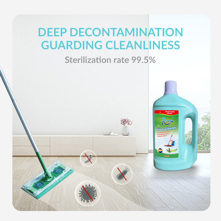 Factory Supplier High Quality OEM Powerful Removal Stubborn Stains 1.5 L Floor Cleaner Liquid For Floor Surface