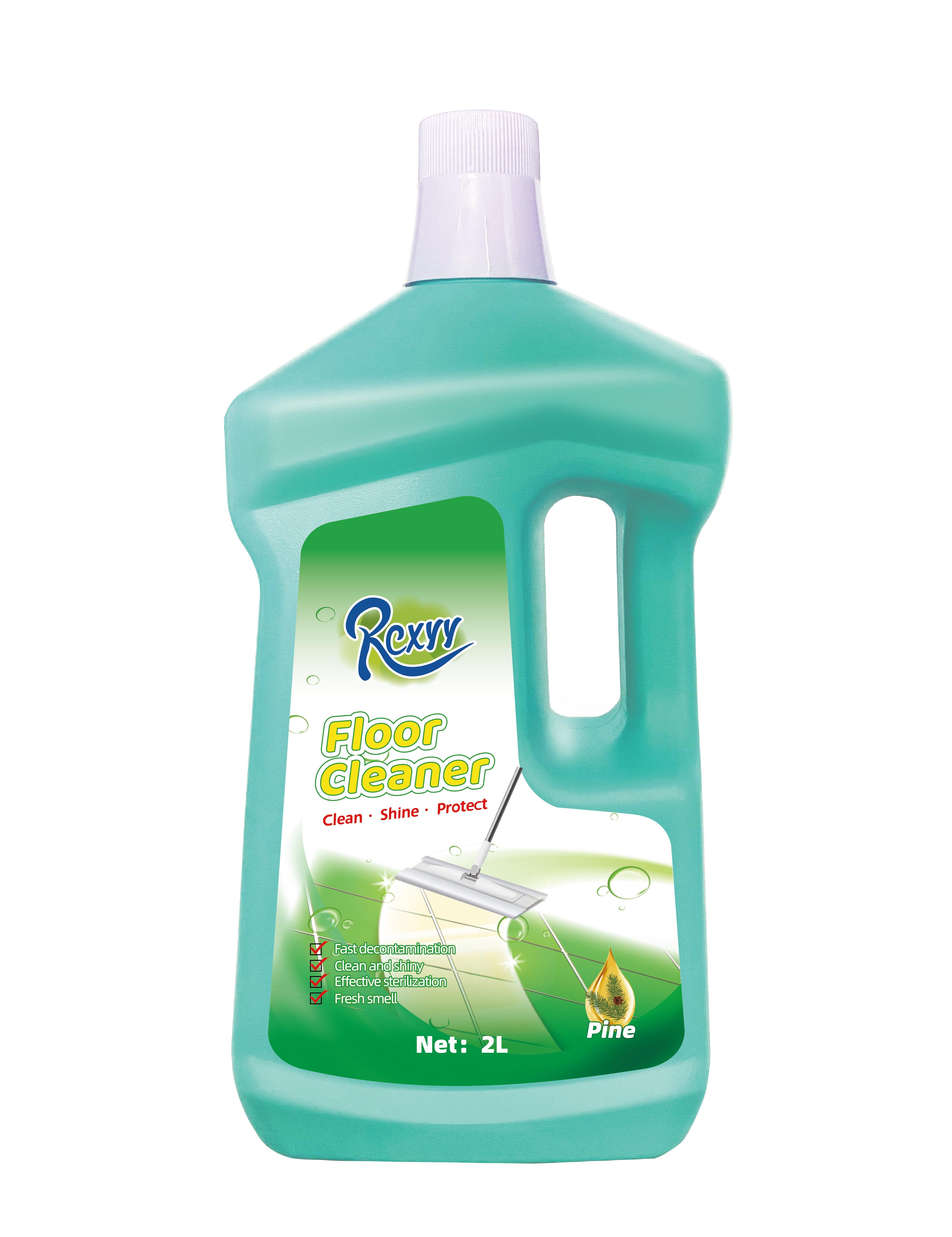 Free Sample of New Products 2L Liquid Floor Cleaner Household Chemicals Strong Cleaning Kitchen Supplies