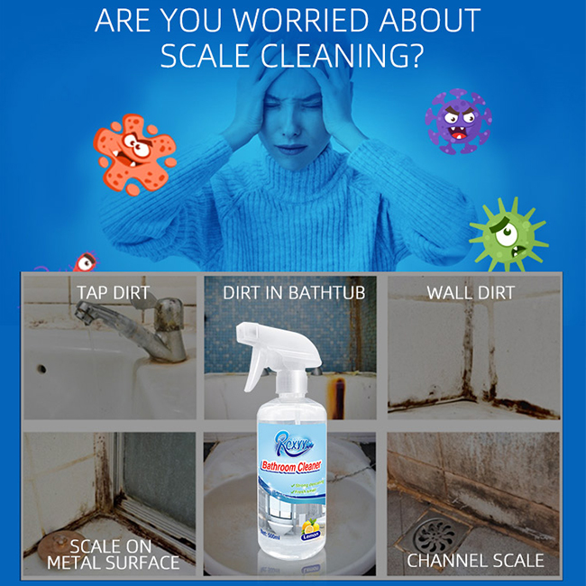 RiCheng Bathroom Water Stains Scale Dirt Cleaner Household Detergents