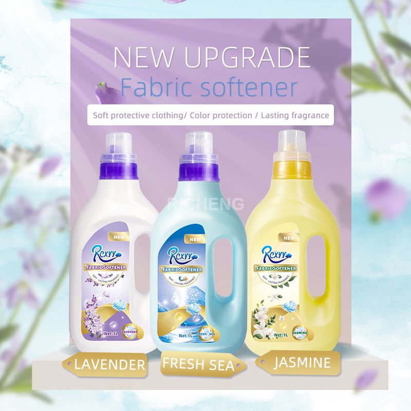 New arrive 1L eco friendly long-lasting nice scent customize label fabric softener conditioner liquid after wash