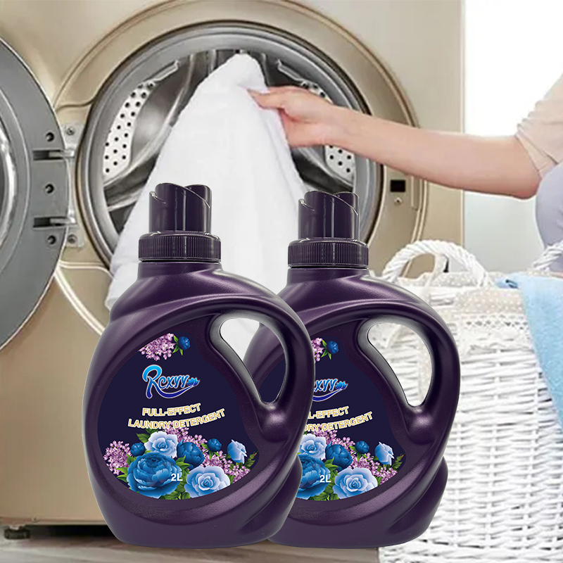 RCXYY 2L 5L High Quality good smell Household Romantic Liquid Laundry Detergentfor washing clothes