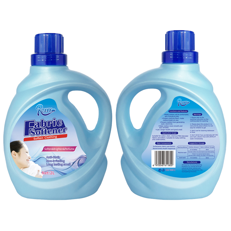 Factory OEM Customized Private Label Eco-Friendly Long Lasting Fragrance 2L Detergent Laundry Fabric Softener
