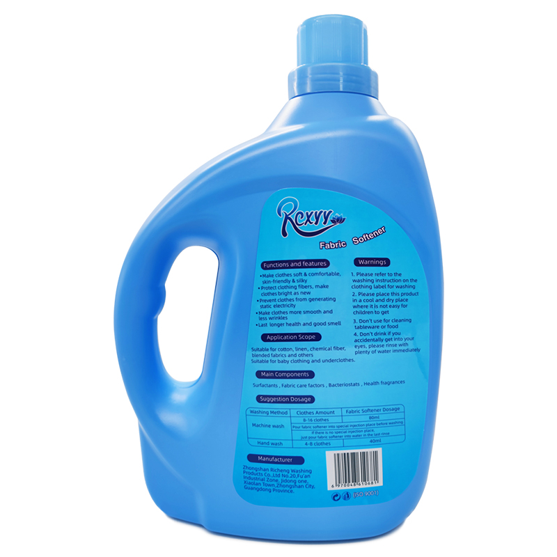 Wholesale OEM 5L Fabric Softener Liquid Detergent Water Softener for Sale Lasting Fragrance