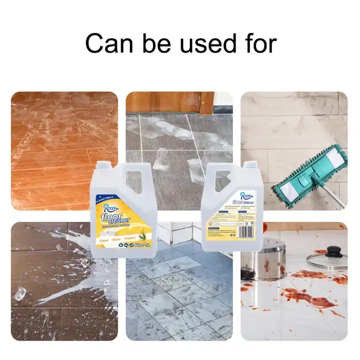 5 L Hot Sale Household Strong Decontamination Lasting Fragrance Liquid Detergent Floor Cleaner