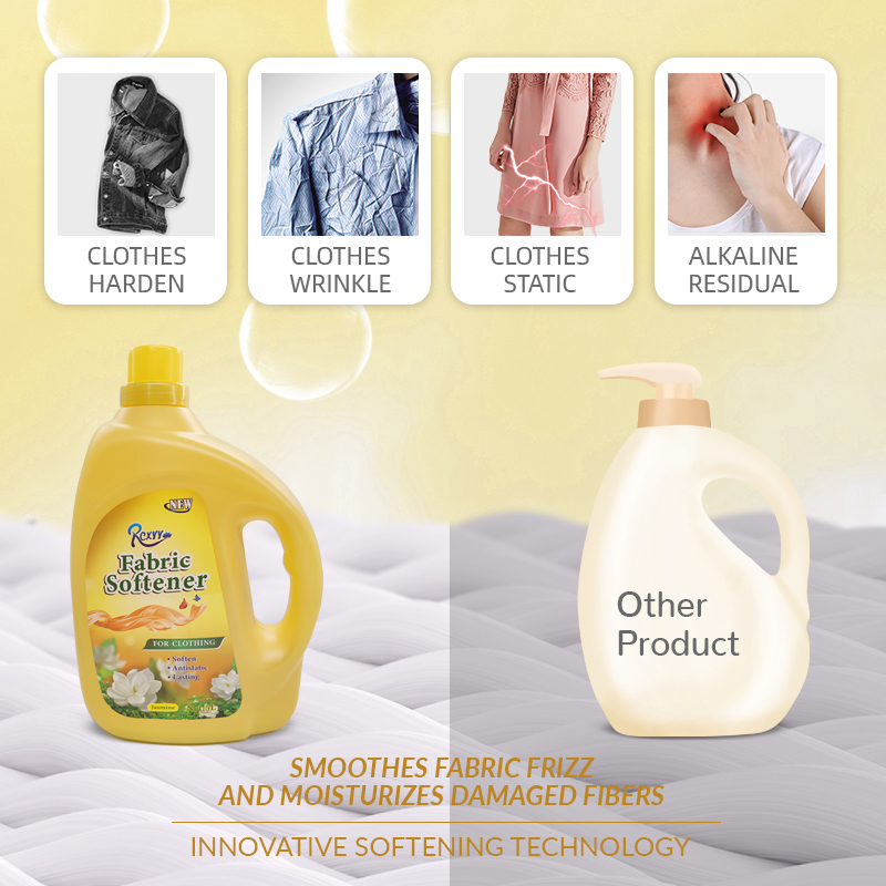 Factory Wholesale 5L Household Cleaning Eco-Friendly Fabric Softener With Laundry Detergent