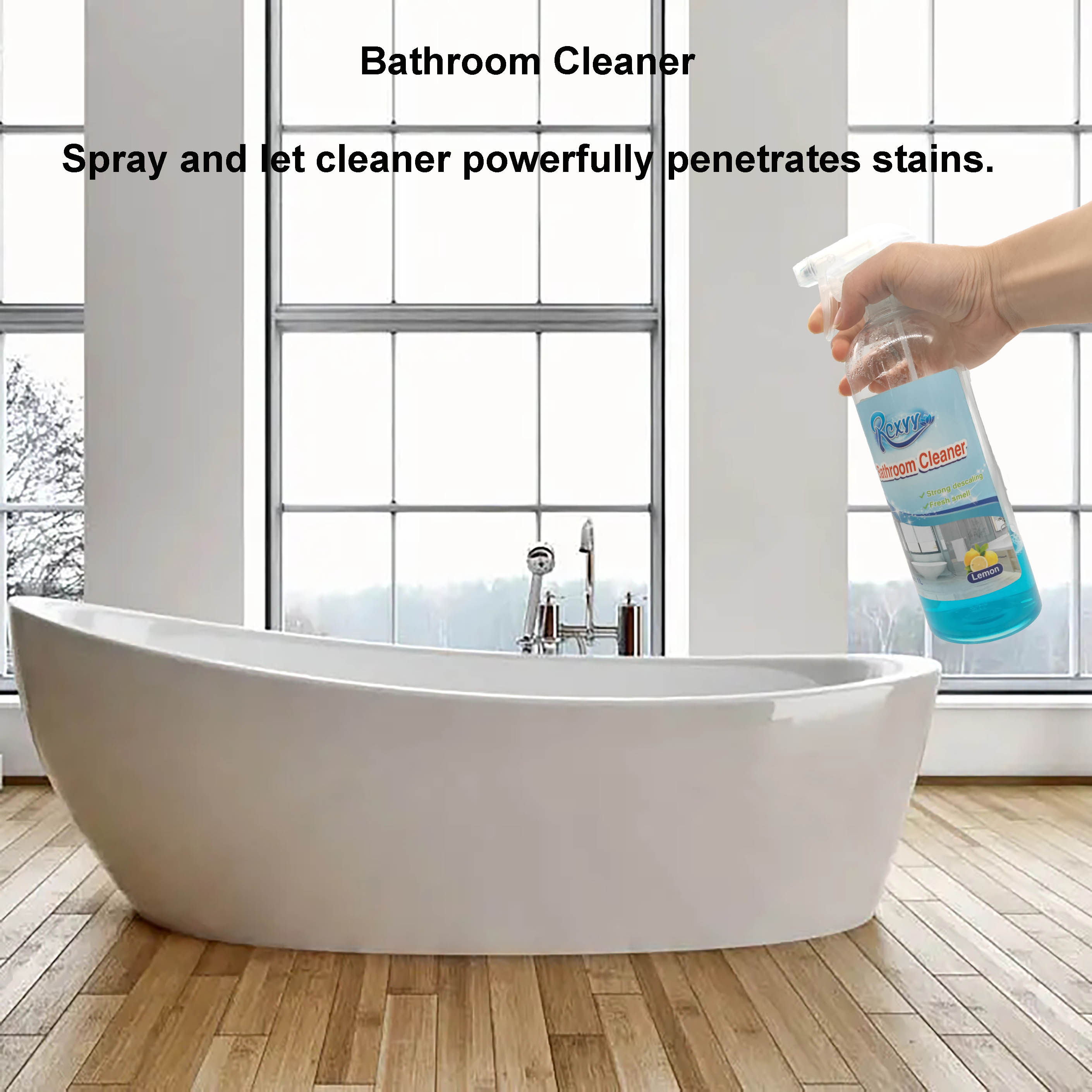 1000ml Hot Sell Remove Soap Scum Hard Stains Domestic Cleaning Products Bathroom Toilet Cleaner Spray