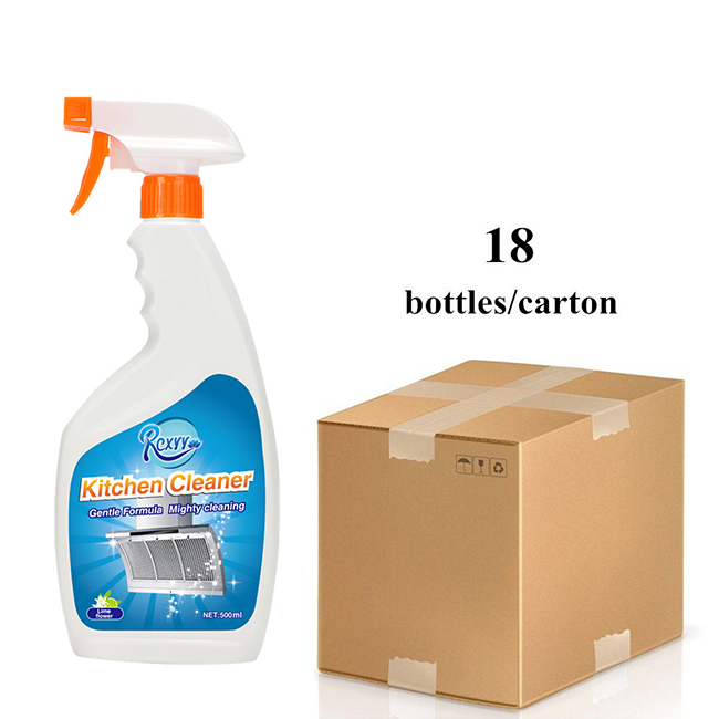 500ml Strong Grease Removal Liquid Detergent Kitchen Cleaner