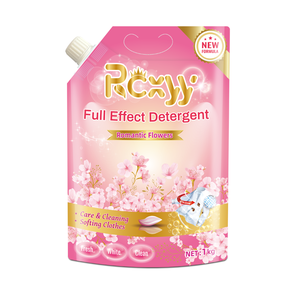 Factory OEM Cleaning 1KG Laundry Detergent Liquid Product For Household