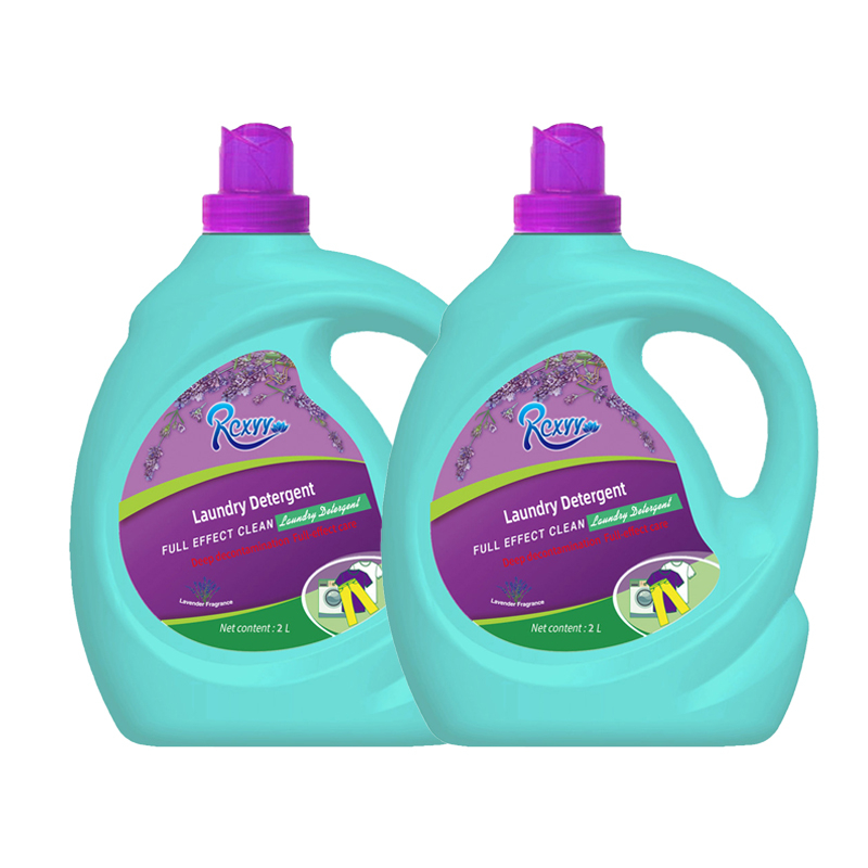 Factory Free Sample High Quality Cleaning Product OEM Low Foam 2L Laundry Detergent Liquid