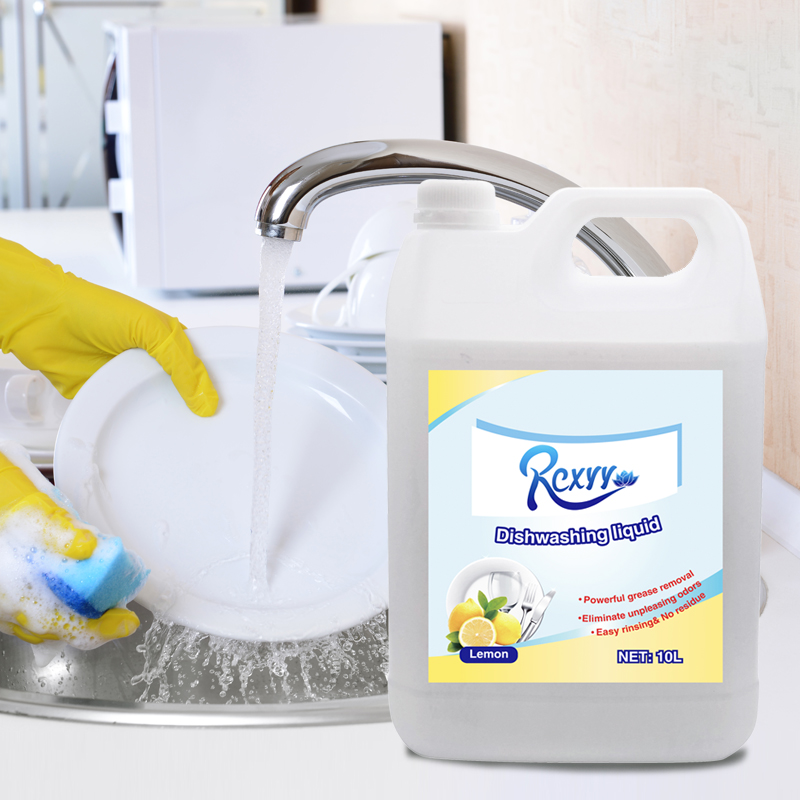 10L Private Label Food Grade High Efficiency Removal Grease Eco-friendly Dishwasher Liquid Detergent