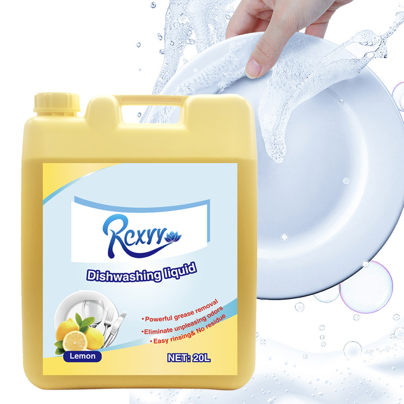 OEM 20L Effective Kumquat Ginger Lemon Orange Household Dishwasher Detergent Dishwash Liquid Soap Dishwashing Liquid