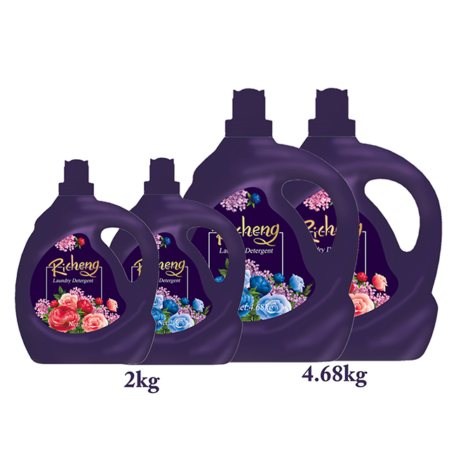 RiCheng wholesale Fabric Care Low Foam Easy Rinse Phosphorus-free Strong Stain Removal Full Effect Laundry Detergent