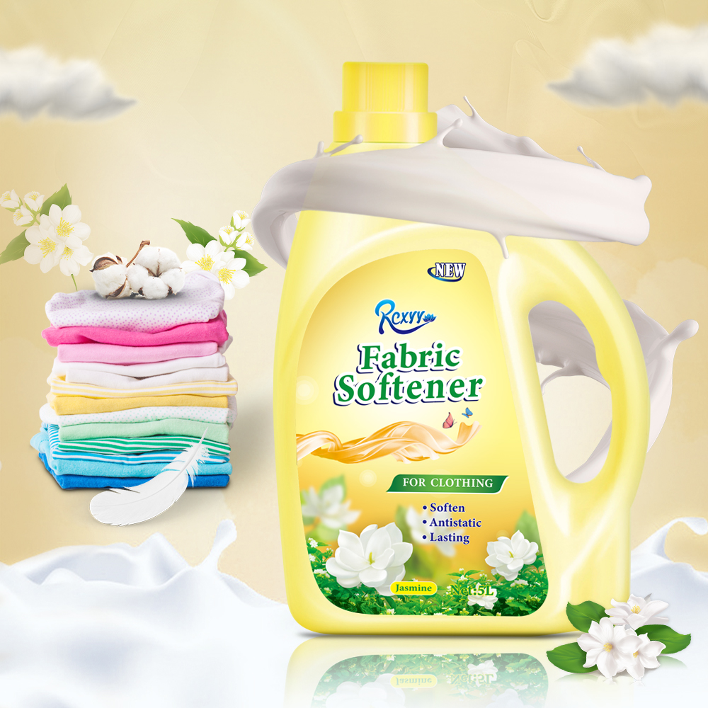 Factory Wholesale 5L Household Cleaning Eco-Friendly Fabric Softener With Laundry Detergent