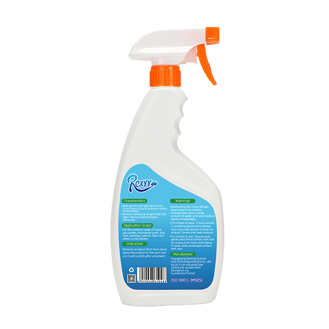 500ml Strong Grease Removal Liquid Detergent Kitchen Cleaner