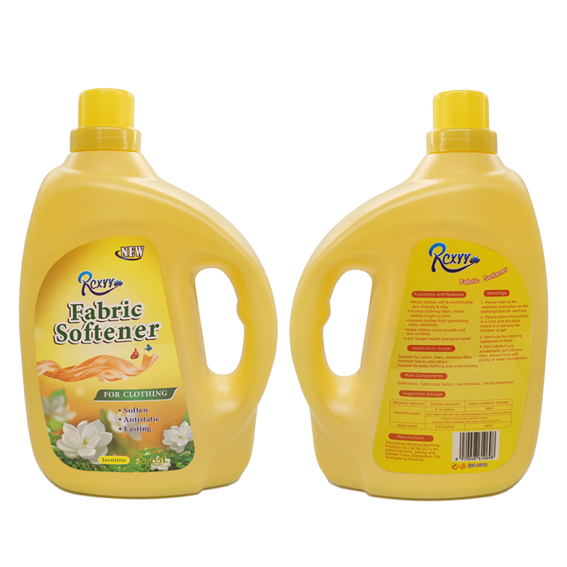Factory Wholesale 5L Household Cleaning Eco-Friendly Fabric Softener With Laundry Detergent