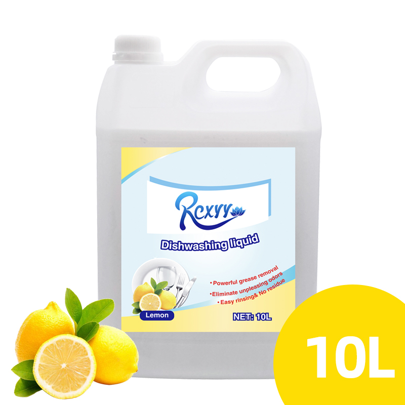 10L Private Label Food Grade High Efficiency Removal Grease Eco-friendly Dishwasher Liquid Detergent