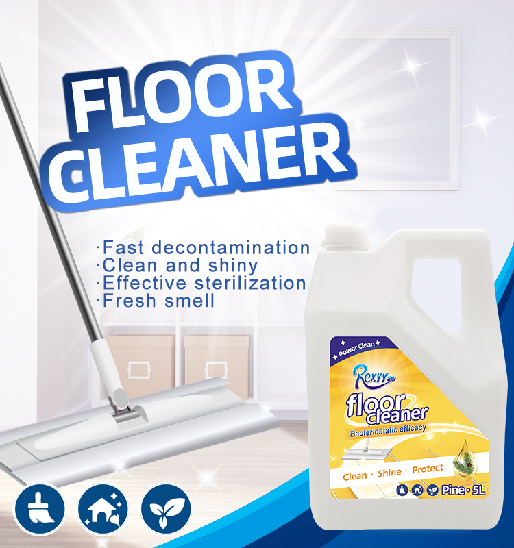 5 L Hot Sale Household Strong Decontamination Lasting Fragrance Liquid Detergent Floor Cleaner