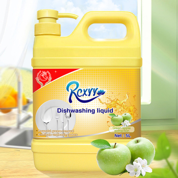 Wholesale Actives 5L High-quality Dishwashing Liquid Kumquat Detergent Dish Wash Powder Supplies
