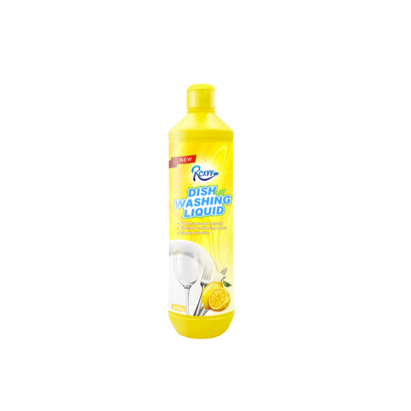 OEM Factory Wholesale 300g Lemon Fragrance Strong Decontamination Kitchen Cleaner Dishwashing Liquid