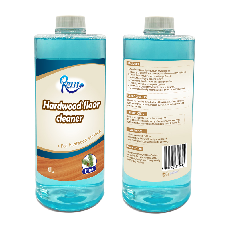 Popular High Quality Pine Scent Surface Mopping Liquid Detergent Manufacturer 1L Floor Cleaner